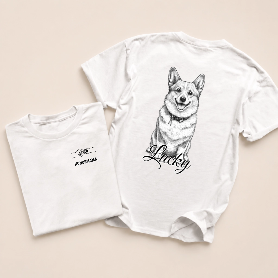 T-Shirt mit Hund – Hundemama/Hundepapa – Personalisiert #812 [PC-MOCKUP:cmutyv5ow0001qa0i4wdnrmae:d834b415e17d0ae735f13d2a:d834b415e17d0ae735f13d2a77c2799656ec46df20a3c78056b3b31f11fd6efd]