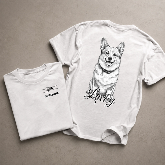 T-Shirt mit Hund – Hundemama/Hundepapa – Personalisiert #812 [PC-MOCKUP:cmutyv5ow0001qa0i4wdnrmae:78b3b91dd18699ef45e2bb13:78b3b91dd18699ef45e2bb1327471fff1a2537fcbcd3c2620a9517c70f807aa3]