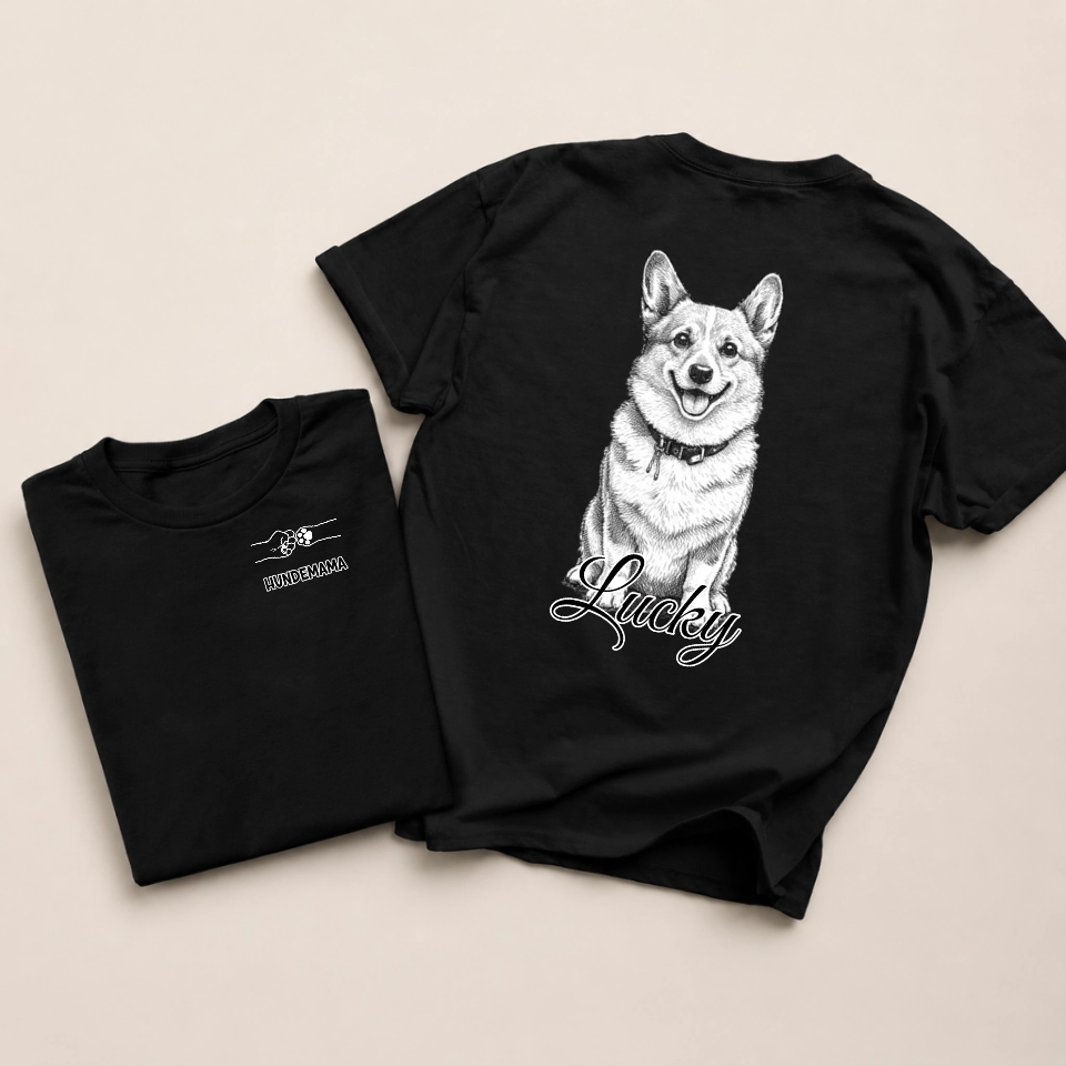 T-Shirt mit Hund – Hundemama/Hundepapa – Personalisiert #812 [PC-MOCKUP:cmutyv5ow0001qa0i4wdnrmae:fa58c7c2aaacc5dff152e542:fa58c7c2aaacc5dff152e542c3896352abf475845ce5bbc8a31a0a1f57ddfd87]
