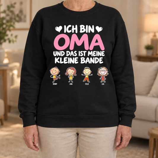 Sweatshirt für Oma – Ich bin Oma, und das ist meine kleine Clique – Personalisiert #0092218 [PC-MOCKUP:cmuv71ycf0001s00hmn9a8fa0:f284e6a03d9ab5c74dd1b662:f284e6a03d9ab5c74dd1b662e9fdc1abe47feb112c3e4ef0f63254b22727e83d]
