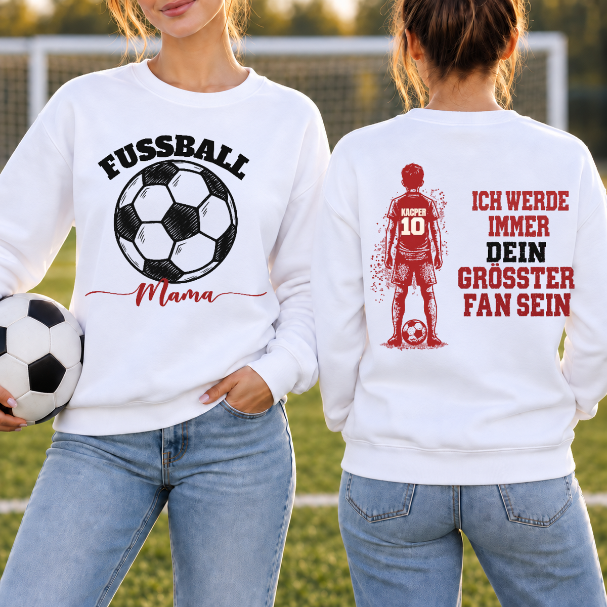 Sweatshirt für die Mutter eines Fußballers – mit Namen und Nummer – Personalisiert #9901 [PC-MOCKUP:cmuv83hg40001ms0hrlutnsdw:d4059fd8e6f4edde183c35f3:d4059fd8e6f4edde183c35f390ca17b0cc08b5e3600eea845633f90053a1735e]