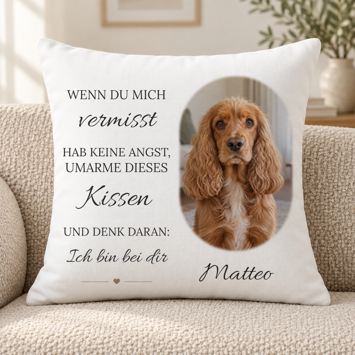 Kissen mit Foto eines Hundes/einer Katze – Personalisiert #47359 [PC-MOCKUP:cmuv85ve4009lms0h52872bv4:e5ec6355f5e16767c40f16f1:e5ec6355f5e16767c40f16f1eff85a94d21e2dce990be8cb8ae266e31473420e]